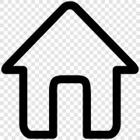 House, Property, Place, Dwelling icon svg