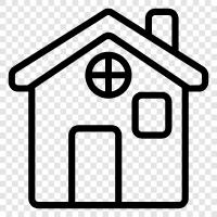 House, Property, Rent, Buy icon svg