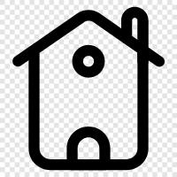 House, Property, Living, Place icon svg