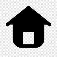 House, Property, Living, Place icon svg