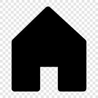 House, Property, Place, Dwelling icon svg