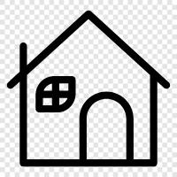 House, Living, Place, Rooms icon svg