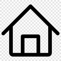 House, Property, Rent, Mortgage icon svg