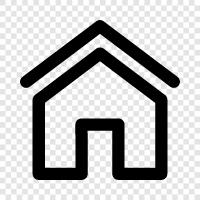 House, Property, Place, Building icon svg