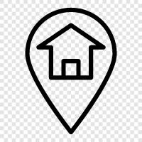 house, living, furniture, decoration icon svg