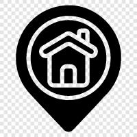 house location near me, house location search, house location icon svg