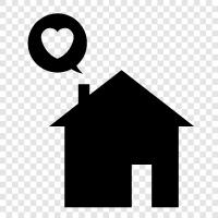 House, Home, Architecture, Interior Design icon svg