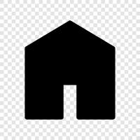 House, Property, Living, Interior icon svg