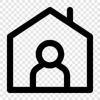 House, Property, Location, Rent icon svg