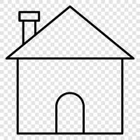 House, Property, Real Estate, Rent icon svg