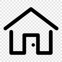 house, real estate, remodeling, decorating icon svg