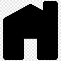 House, Property, Place, Dwelling icon svg