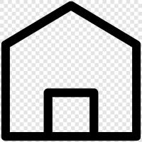 House, Property, Place, Room icon svg