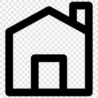 House, Property, Real Estate, House for Sale icon svg