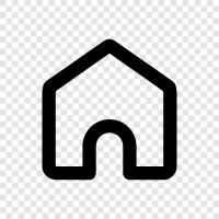 House, Property, Rent, House Rent icon svg