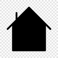 Haus, Immobilien, Hauspreise, Miete symbol