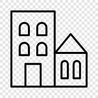 House plans, House designs, House construction, House remodeling icon svg