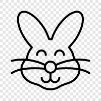 House Rabbit, Pet Rabbit, Rabbit Breeds, Rabbit icon svg