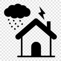 house raining cats, house raining rats, house raining spiders, house raining snakes icon svg