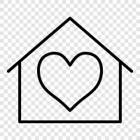 House, Property, Rent, Buy icon svg