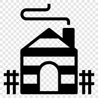 Haus, Eigentumswohnung, Wohnung, Hausdekoration symbol