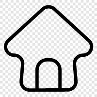 House, Loft, Apartment, Home icon svg