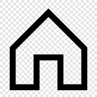 Haus, Immobilien, Miete, Immobilienverwaltung symbol