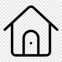 House, Property, Rent, House Rent icon svg