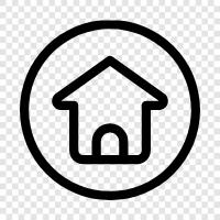 House, Property, Rent, Apartment icon svg