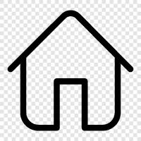 House, Property, Rent, Housing icon svg