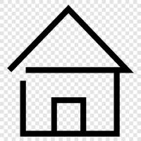 House, Rent, Property, Rentals icon svg