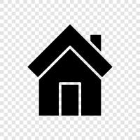 House, Home renovation, Remodeling, Property icon svg