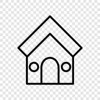 House, Property, Rent, House Rent icon svg