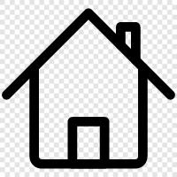 House, Property, Real Estate, Rentals icon svg