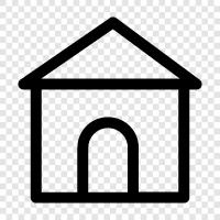 House, Homeowners, Mortgage, Real Estate icon svg