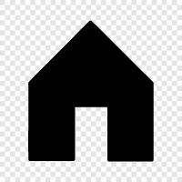 House, Property, Real Estate, Rent icon svg