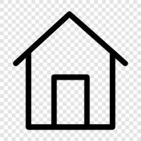 House, Property, Rent, Mortgage icon svg