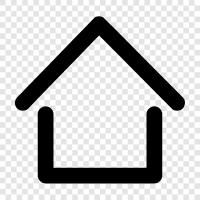 house, apartments, rental, city icon svg