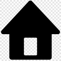 House, Property, Real Estate, Rent icon svg