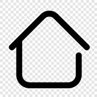 House, Place, Residence, Property icon svg