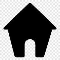 house, living, place, rented icon svg