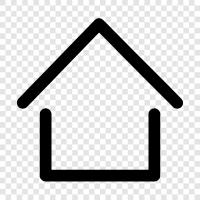 House, Rent, Property, Rentals icon svg