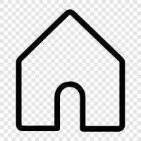 house, living, bedrooms, bathrooms icon svg