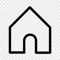 House, Property, Real Estate, Rentals icon svg