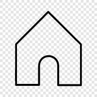 House, Property, Rent, Properties icon svg