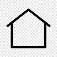 House, Property, Living, Place icon svg