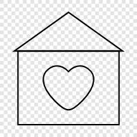 House, Property, Homeowners, Living icon svg