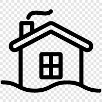 House, Homeowners, Property, Rent icon svg