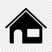 houses, condos, apartments, rental property icon svg