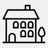 Housewife, Housekeeper, Home, Architecture icon svg